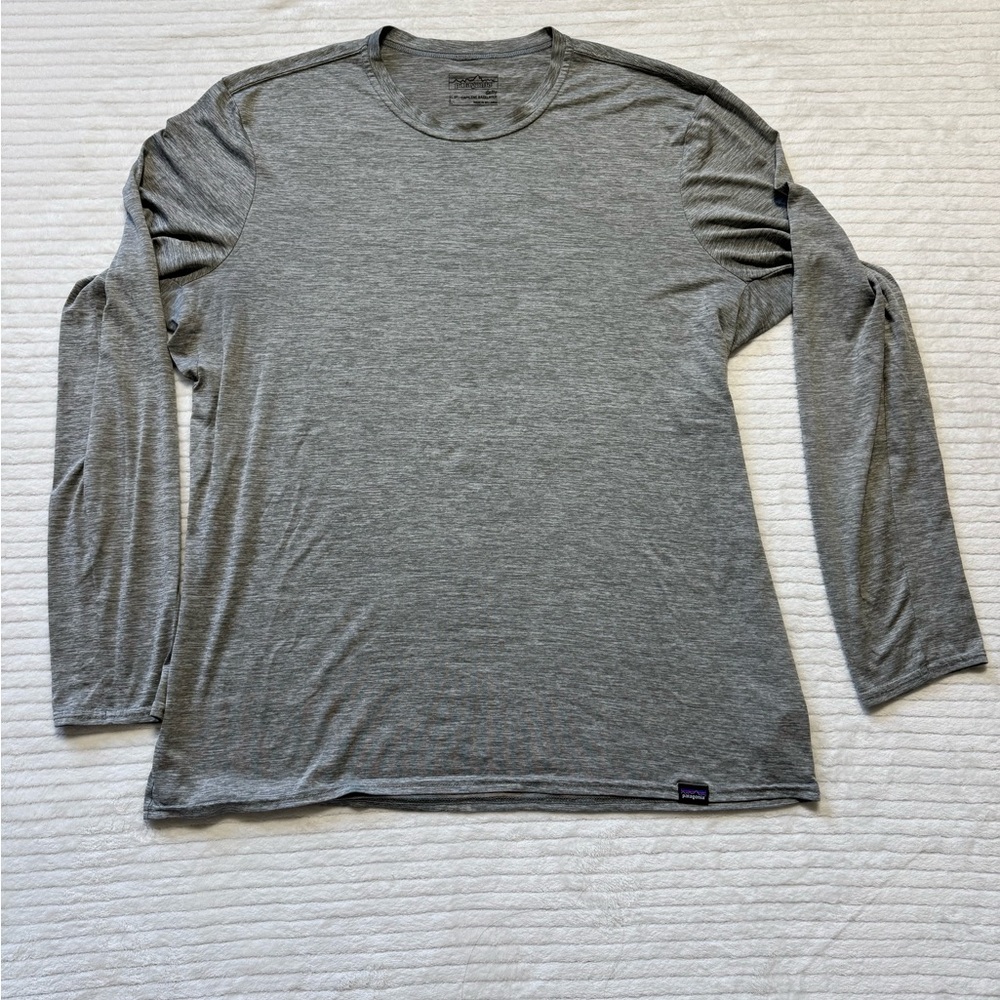 Patagonia Men's Gray Long Sleeve Shirt